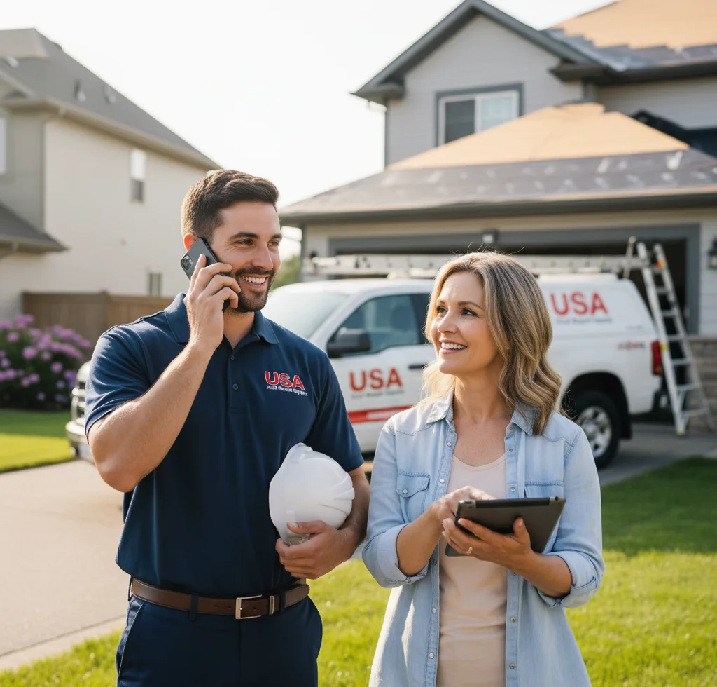 USA Roof Repair Experts customer support in Montville
